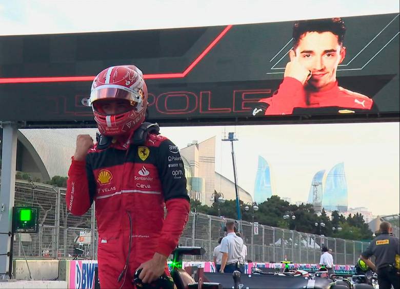 Leclerc es segundo en la clasificación general de la Fórmula 1, con 116 puntos. FOTO: @F1