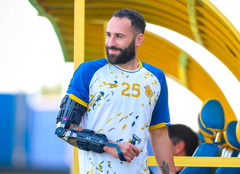 David Ospina se lesionó el pasado 14 de enero y aún no se sabe la fecha exacta de su regreso a las competencias. FOTO TOMADA DE Al Nassr