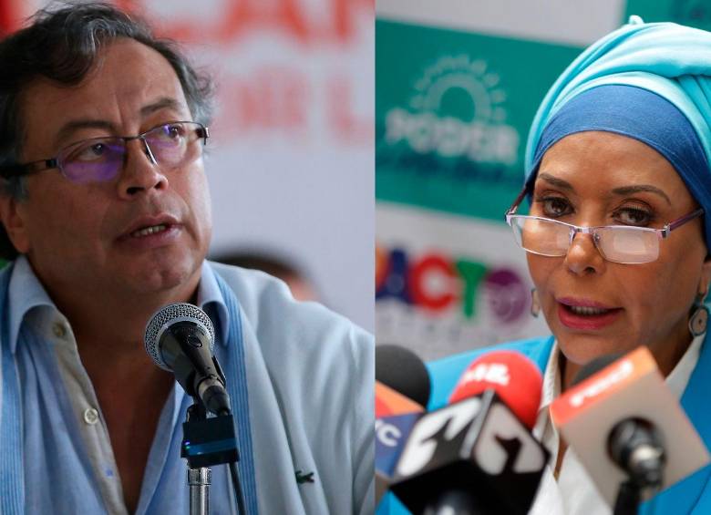 Gustavo Petro dijo que “sí” extraditaría a Piedad Córdoba y no ofreció más detalles. FOTOS COLPRENSA