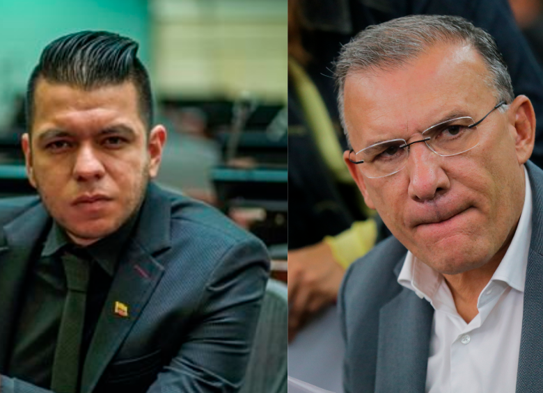 Jota Pe Hernández llegó al senado con una elección de 177.556 votos; Roy Barreras fue electo por la lista cerrada del Pacto Histórico. FOTOS Twitter y COLPRENSA