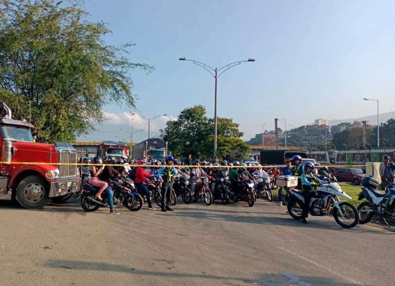 Hecho ocurrió cerca de la terminal del Norte de Medellín. FOTO: Cortesía