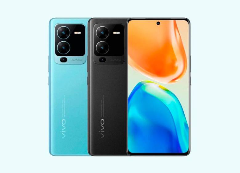 V25 Pro, uno de los nuevos celulares de de vivo. FOTO Cortesía 