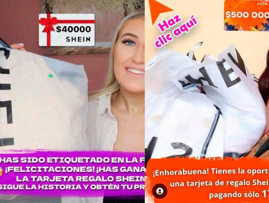 Algunas imágenes de los bonos denunciados por usuarios en Twitter. FOTO Cortesía