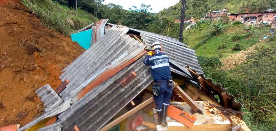 Las emergencias se presentaron en el suroeste antioqueño y en el Aburrá. FOTO: cortesía.