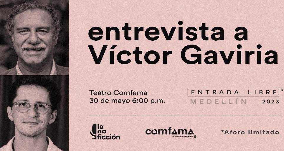 300 personas podrán asistir al evento que tendrá como invitado al cineasta Víctor Gaviria. Imagen: Cortesía.