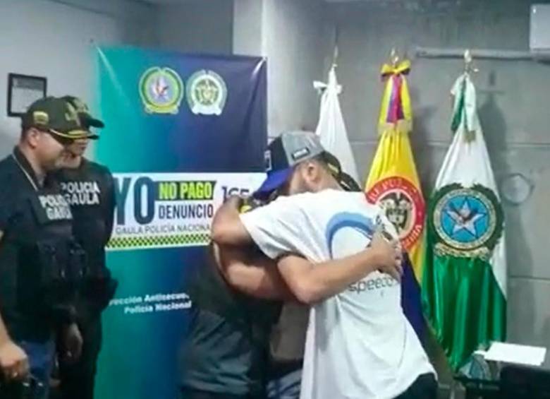 El hombre fue liberado gracias a la oportuna denuncia de sus familiares. FOTO: Cortesía MEVAL