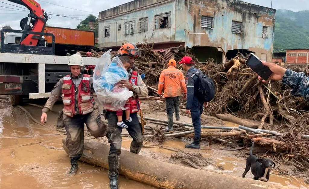 Tragedia en Venezuela 25 muertos y al menos 50 desaparecidos por