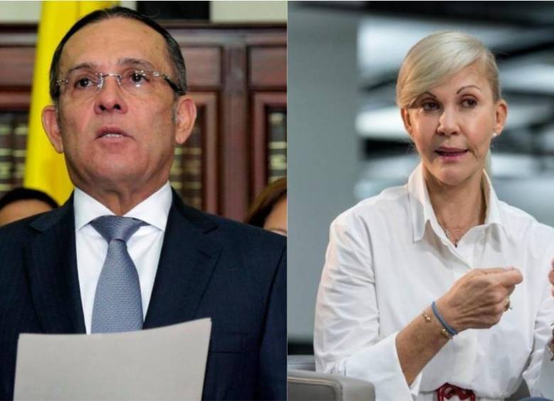 Efraín Cepeda del Partido Conservador y Dilian Francisca Toro de La U - Foto: Colprensa