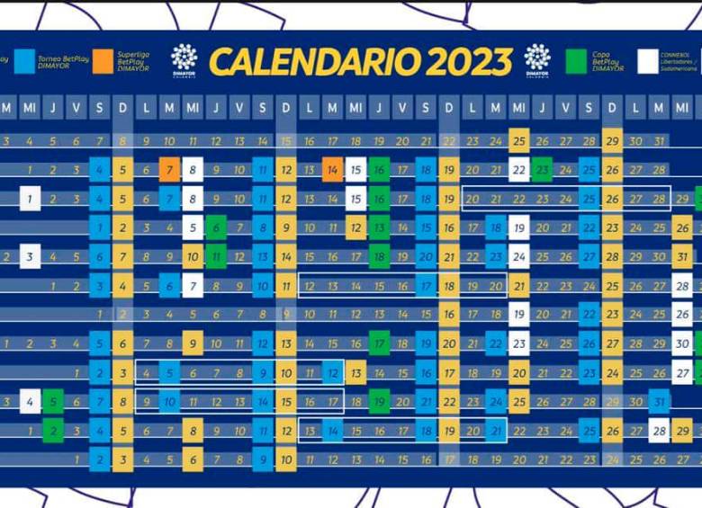 Dimayor definió fechas de la Superliga y del inicio de la Liga y la Copa Betplay
