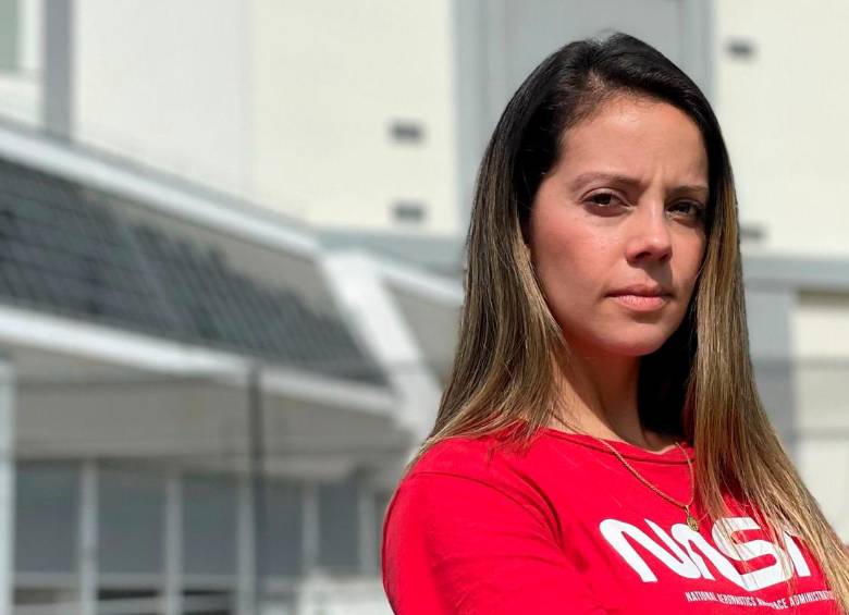 Sara Rengifo contribuyó a la creación del cohete Sistema de Lanzamiento Espacial de la misión Artemis. Es “el bebé” de ella y la Nasa. FOTO Cortesía Nasa