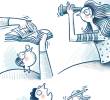 Leer el mundo con rigor y curiosidad es la práctica principal de quien ejerce la crítica.<b> Ilustración de Elena Ospina.</b>
