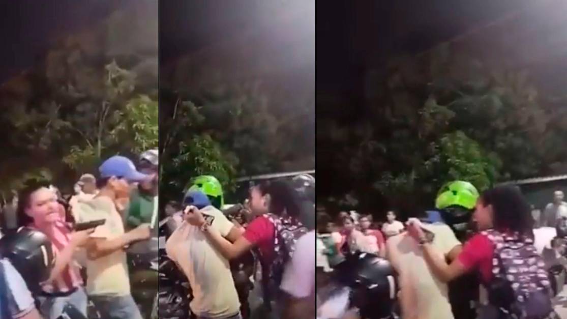 In a massacre uprising in Barranquilla, a man tried to rob a Junior fan who turned out to be a Sijin agent