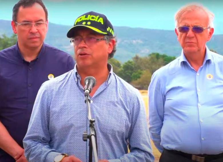 Petro también dijo que hay falta de inversión pública en la zona. FOTO: Cortesía Presidencia