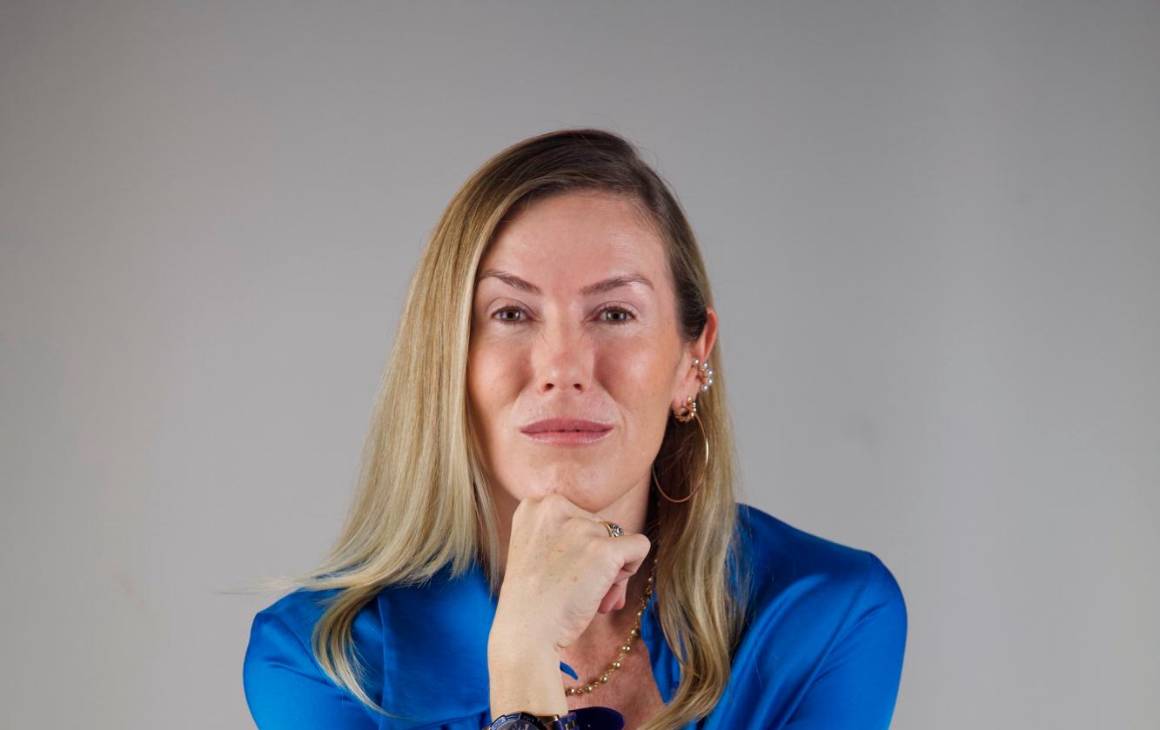 Sara Jaramillo Klinkert escribió su tercera novela, Escrito en la piel del jaguar. Foto: cortesía Gustavo Restrepo