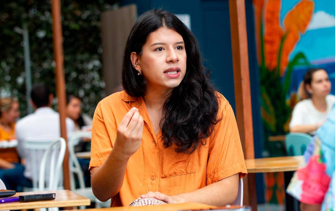 Cristina estudió Comunicación Social y Periodismo en la Universidad de La Salle. FOTO Camilo Suárez 
