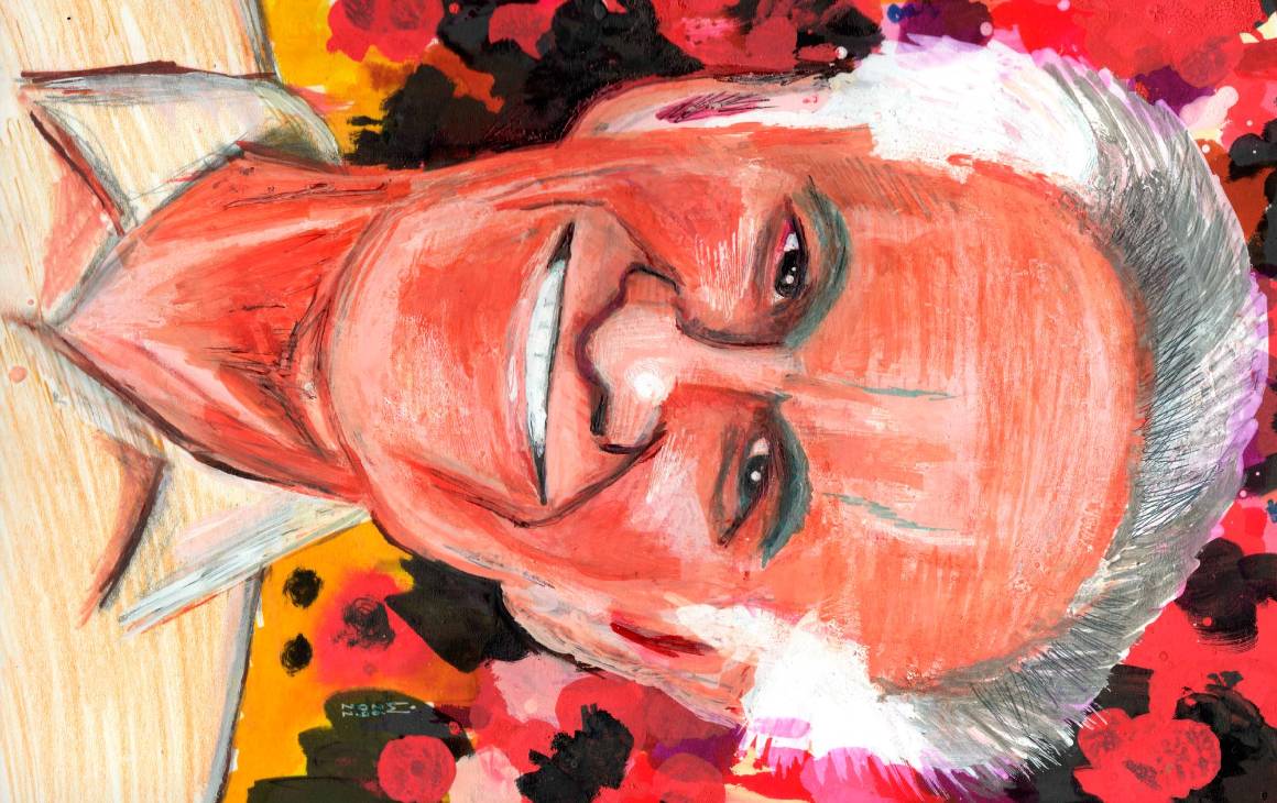 Sobre los escritores contemporáneos, decía: “¿Quién puede hacer una novela de ficción cuando esta realidad es tan impresionante?”. Luego se paraba rápidamente, llamaba a Brusca y salíamos a caminar.