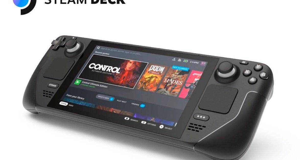 Steam Deck lanzó una consolas portátil de videojuegos
