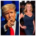 Trump ha señalado a Daniels como una mujer mentirosa. Será enjuiciado por tratar de comprar su silencio en 2016. FOTO: Getty
