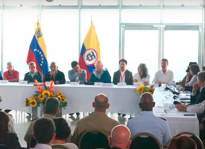 Instalación de la mesa de diálogos entre el Gobierno de Gustavo Petro y el ELN. FOTO: CAPTURA DE VIDEO