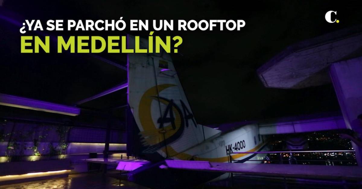 ¿Ya conoce los rooftop que están de moda en Medellín?