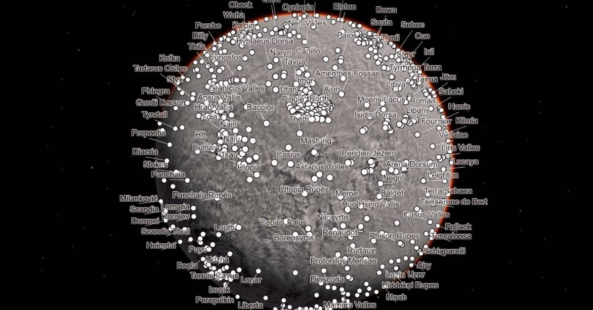 Descubre Marte en un mosaico entregado por la NASA con 5,7 billones de píxeles