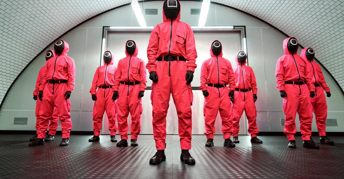 trajes del juego del calamar