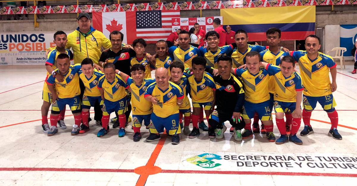 Colombia defeated the United States and Canada 3-0 in the International Short Football Championship