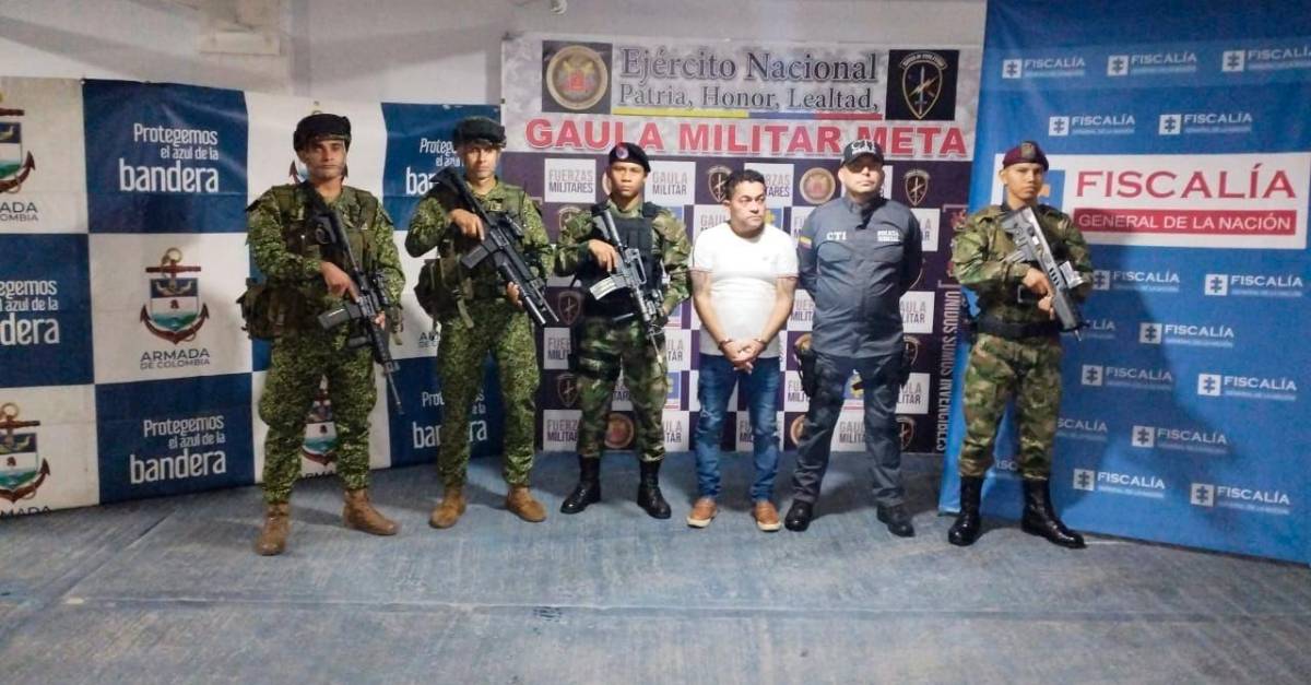Unheard!  A member of the Clan del Golfo who was working with the UNP protection scheme fell