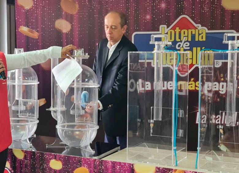 El sorteo de la rotación tuvo lugar en la Lotería de Medellín. FOTO: Santiago Olivares Tobón 
