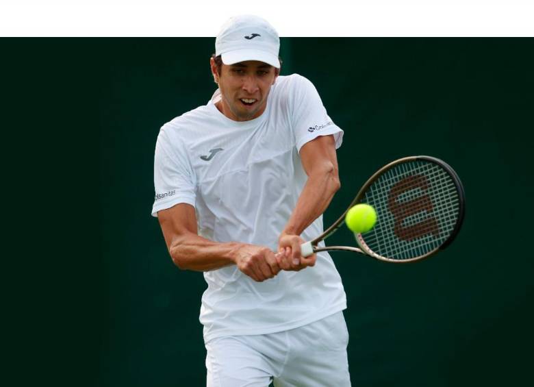 Los ídolos de Daniel Galán en su infancia fueron el tenista suizo Roger Federer y el dominicano Víctor Estrella Burgos, quien frecuentaba Colombia. El torneo que sueña ganar es Wimbledon. FOTO getty