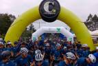 Los pedalistas están más que listos y emocionados para empezar los recorridos del clásico, que tiene el Gran Fondo (110 km) y el Medio Fondo (60 km). FOTO Manuel Saldarriaga