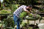 A Arturo Aristizábal lo conoce como el “parcero botánico”. Su misión, en el mundo académico y digital, es acercar las personas a las plantas y enseñarles cuánto se depende de ellas. Foto: Manuel Saldarriaga Quintero