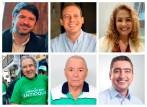 Luis Miguel López, Mauricio Giraldo, Rosa Acevedo, Jaime Bedoya, Javier Gutiérrez y Diego Torres. FOTOS EL COLOMBIANO y Cortesía