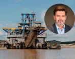 Mineros es propietario de Nechí Aluvial, en el Bajo Cauca antioqueño. Tiene concesiones mineras por el río Nechí de 473 km2, entre Zaragoza y Nechí. Andrés Restrepo Isaza es su presidente. FOTO CORTESÍA