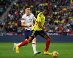 El exjugador de Independiente Medellín, Juan David Mosquera, hoy en el Portland Timbers de la MLS, fue uno de los que más contribuyó en las transiciones defensa-ataque de la Selección Colombia. FOTO: FCF 