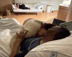 Sus propios familiares han publicado en redes imágenes en el Hospital Albert Einstein. FOTO: Cortesía. 