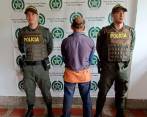 La persona de 62 años fue capturada por la Policía. Foto: Cortesía. 