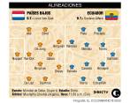 Ecuador saldrá a sorprender a Países Bajos tras la victoria en el debut, que llenó a esa selección de confianza, aunque son conscientes de que la tarea no es para nada fácil. FOTO juan antonio sánchez