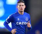 James Rodríguez ha jugado once compromisos con el Everton y ha marcado tres goles en la Premier League. FOTO TOMADA TWITTER @EVERTONSP