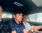Esta es la imagen de Andrés Oswaldo Gutiérrez tras su recaptura por funcionarios del Inpec de Itagüí. FOTO CORTESÍA