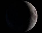 La luna nueva no se ve en el cielo. En la imagen la Luna camino a su fase de nueva. FOTO Nasa