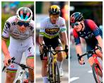 Remco Evenepoel, Primoz Roglic y Geraint Thomas, ganadores de grandes vueltas, llegan al Giro de Italia con la ilusión de darle más brillo a su palmarés. FOTOS GETTY