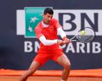 El serbio Novak Djokovic cayó en los cuartos de final del Master 1000 de Roma. FOTO TOMADA @atptour
