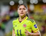 Catalina Usme, máxima artillera de la Tricolor. FOTO tomada fcf 