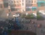 Las autoridades en Shangai no han podido contener a personas que han saqueado supermercados tras el desespero de llevar casi un mes encerrados por el covid. FOTO Cortesía