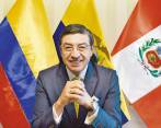 Jorge Hernando Pedraza, Secretario General de la Comunidad Andina de Naciones, presentó un balance de su gestión. FOTO Cortesía CAN