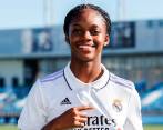 Linda Caicedo, delantera del Real Madrid. FOTO @realmadridfem