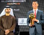 Cristiano superó al argentino Lionel Messi, el brasileño Ronaldinho y al egipcio Mohamed Salah. FOTO TOMADA DE TWITTER @Globe_Soccer