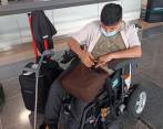 Carlos José Ramón aseguró que venía viajando sin problema en distintas aerolíneas. FOTO CORTESÍA