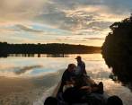 Pasaron cinco días en las selvas que rodean el río Vaupés, a merced de los peligros de la naturaleza. FOTO Diana Forero